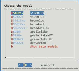 Giao diện ARPL Bootloader Configurator