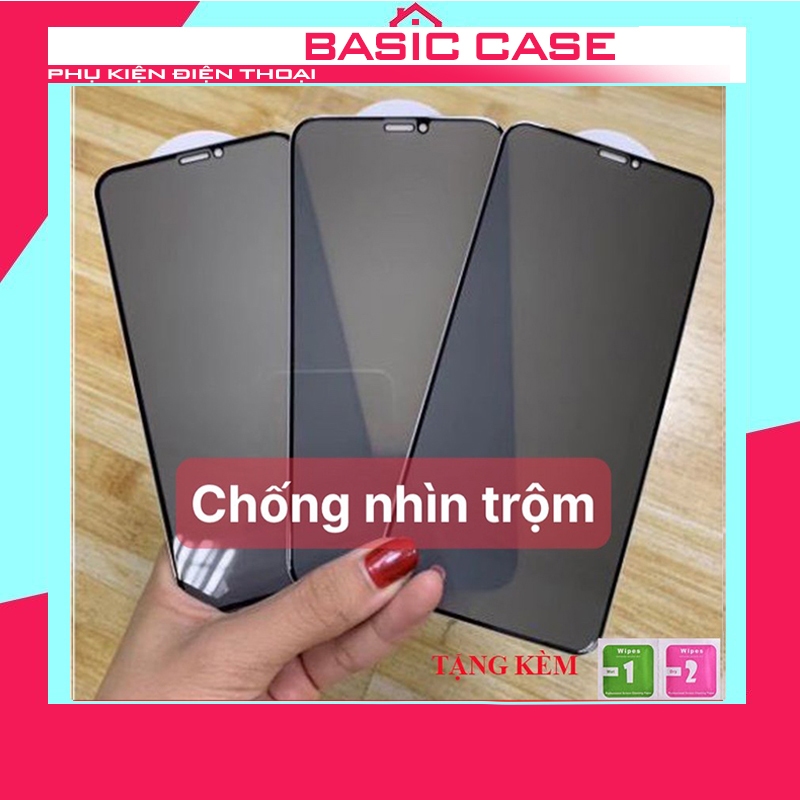 Kính cường lực iPhone chống nhìn trộm Baikô