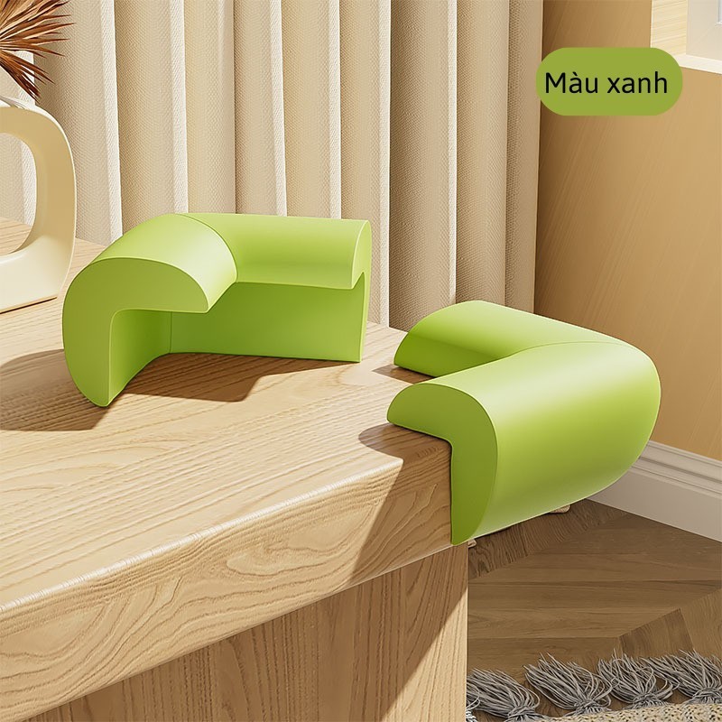Combo 4 Miếng Xốp Bọc Cạnh Bàn SG DECOR Chống Va Đập