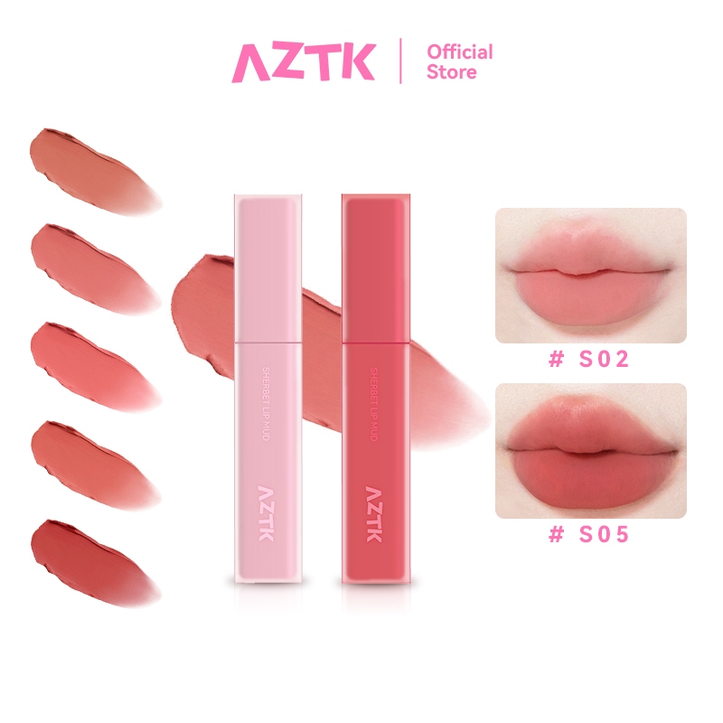 AZTK Son Thỏi Lì Matte Nhung Mềm Môi 4.5g