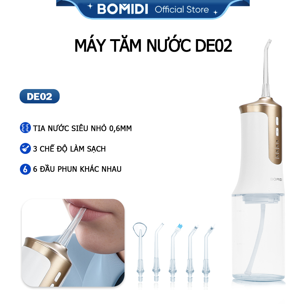 Máy Tăm Nước BOMIDI DE02