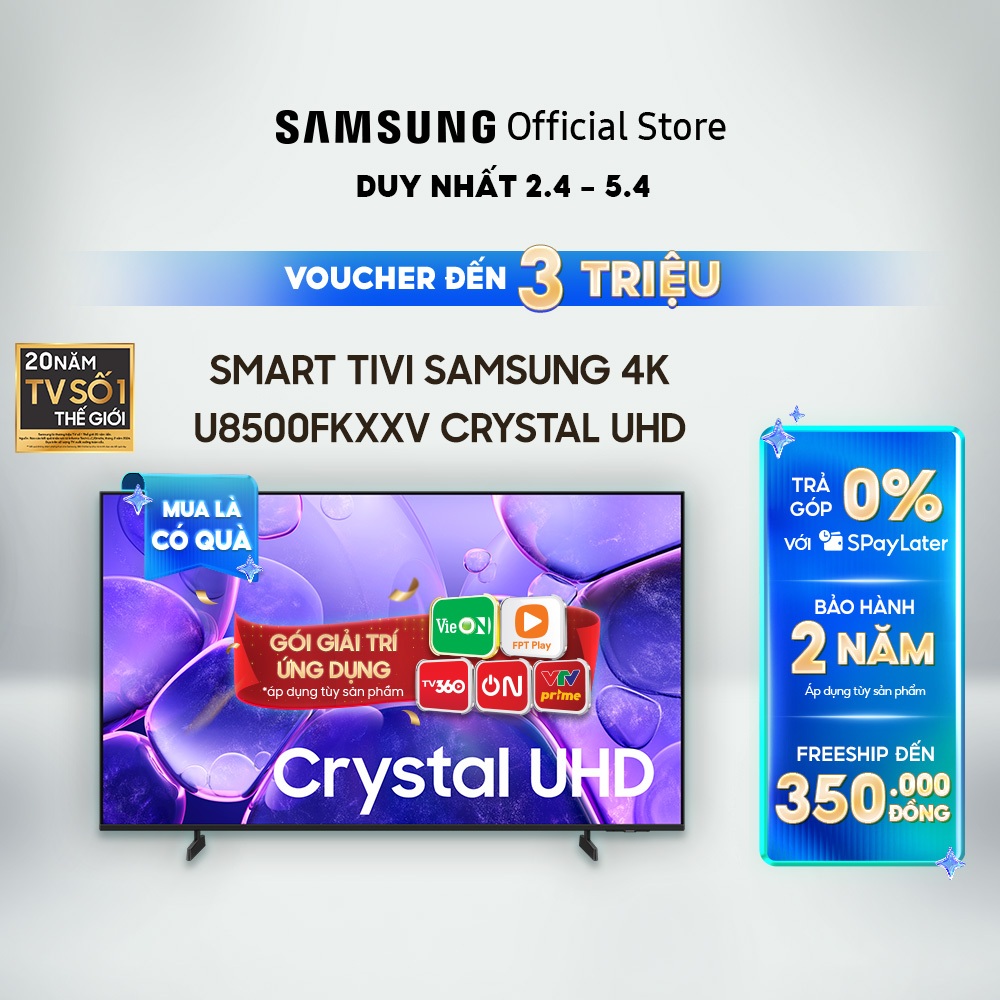 Smart Tivi Samsung UHD U8500 2025
