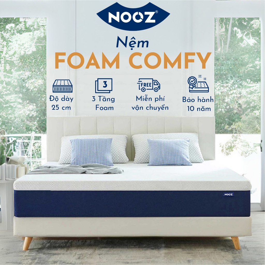 Nệm Foam NOOZ Comfy CertiPUR-US