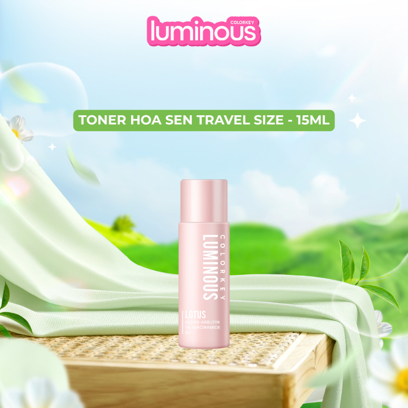 Nước Hoa Hồng Colorkey Luminous Mini Size