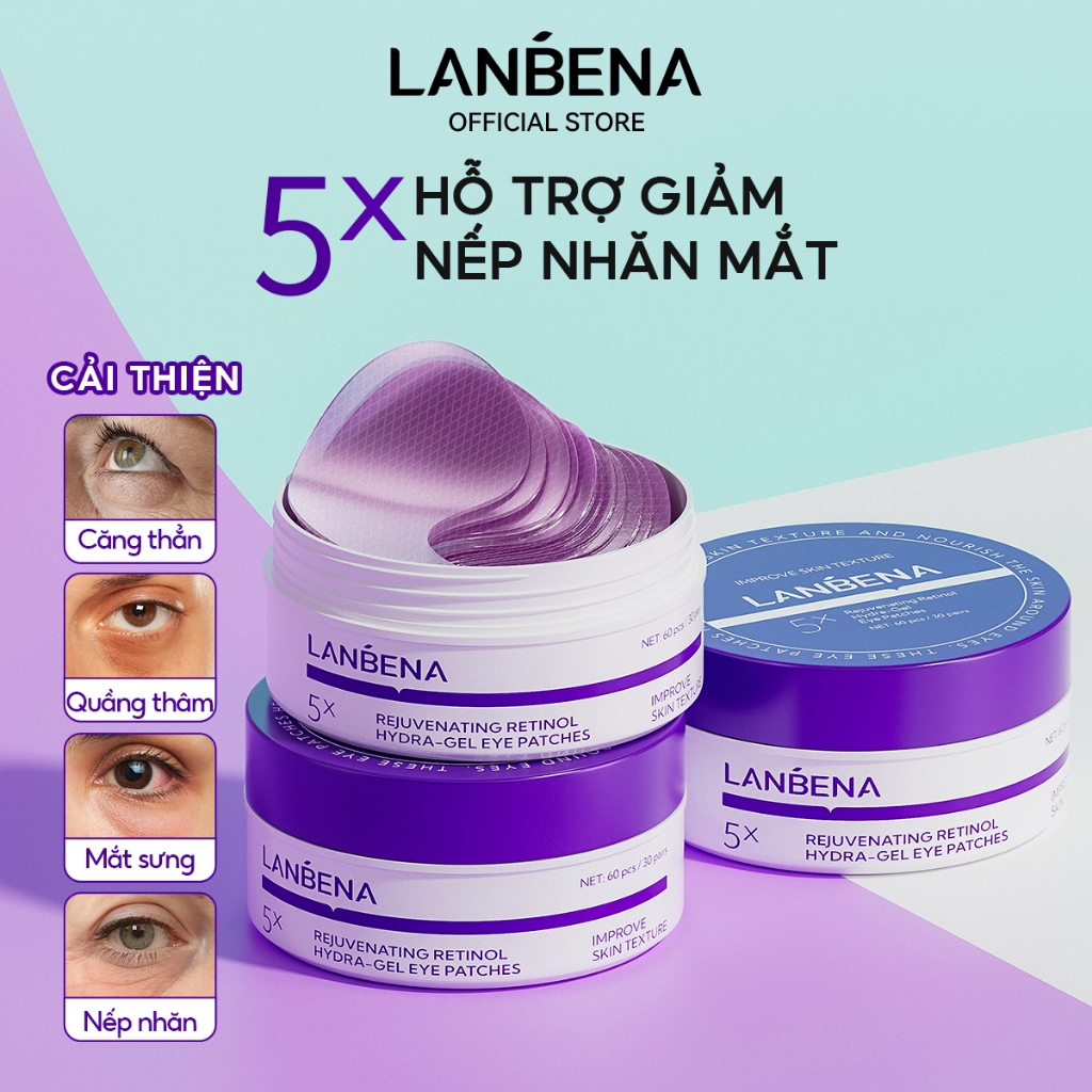 Mặt Nạ Mắt LANBENA Retinol Vitamin C