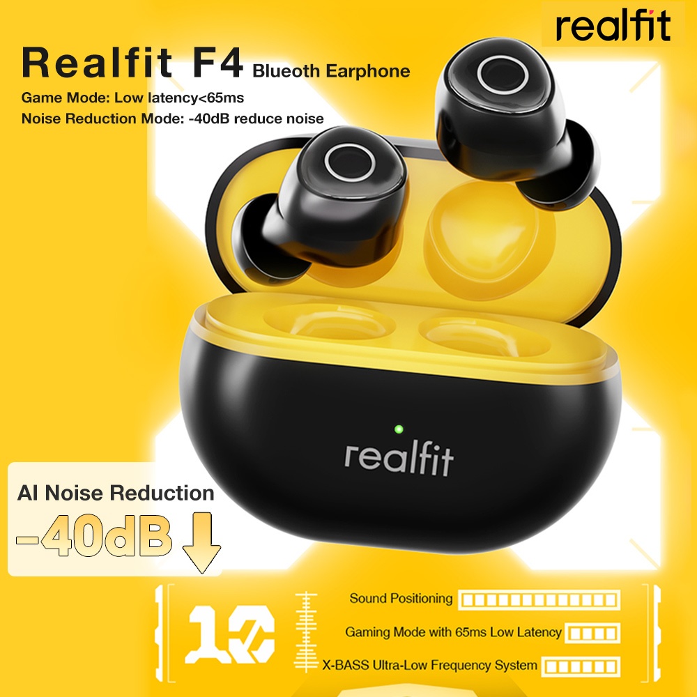 Tai nghe Bluetooth Realfit F4 ANC AI