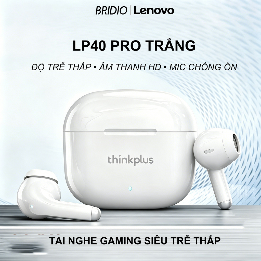 Tai Nghe Bluetooth Lenovo LP40 Pro