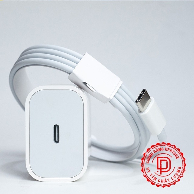 Bộ Sạc Nhanh PD 20W Dây Type-C to Lightning