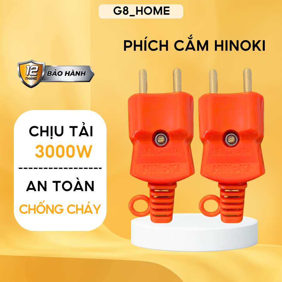 Combo 5 Phích Cắm Điện HINOKI 3000W