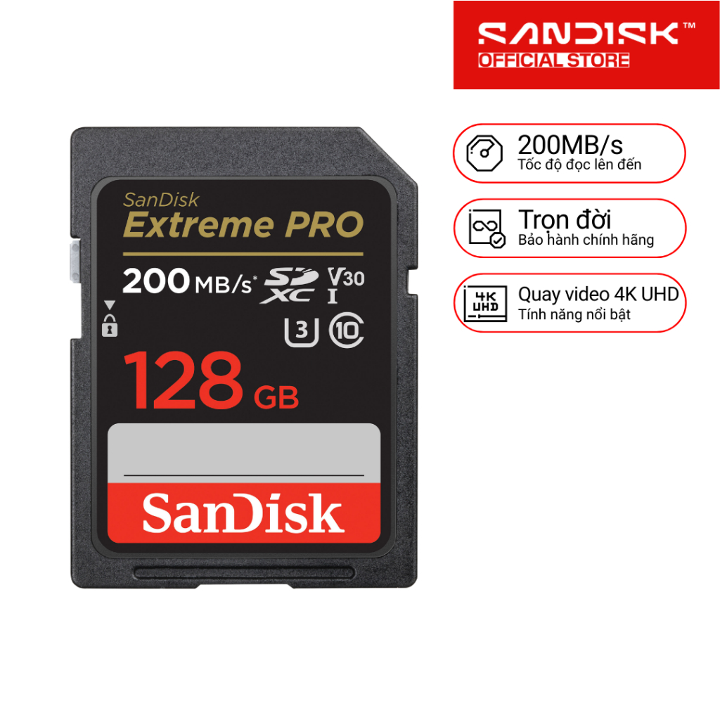 Thẻ nhớ Sandisk Extreme Pro