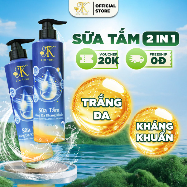 Sữa tắm Kim Thảo 2in1 550ml