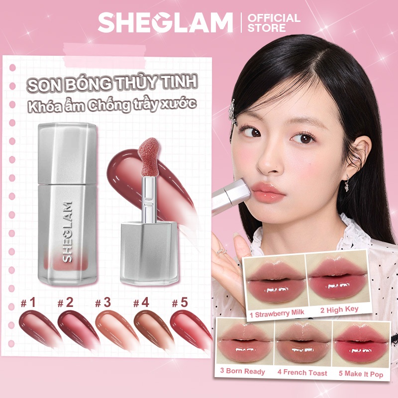 Son bóng thủy tinh SHEGLAM