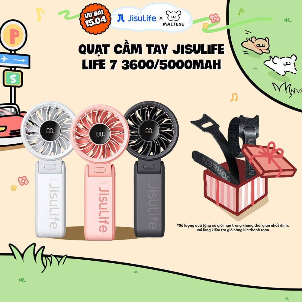 Quạt cầm tay mini JISULIFE Life 7