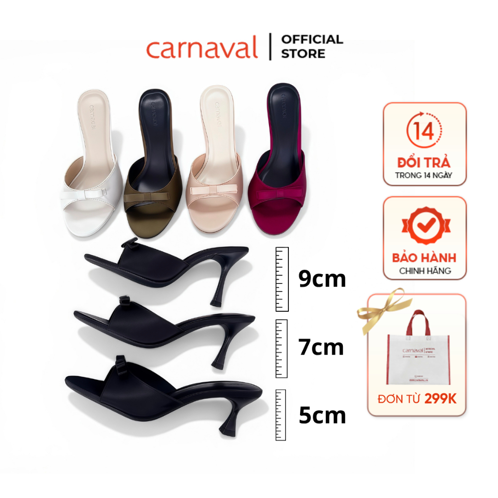 Dép Cao Gót Nữ Carnaval VS91