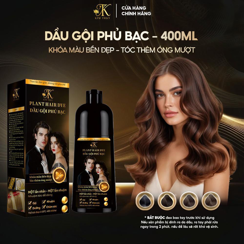 Dầu gội phủ bạc Kim Thảo