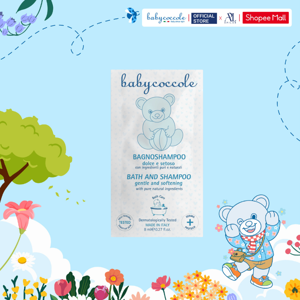 Sữa tắm gội Babycoccole cho bé