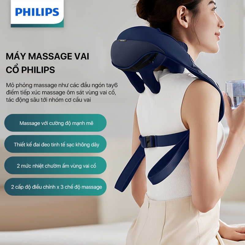 Máy Massage Cổ Vai Gáy PHILIPS 3522