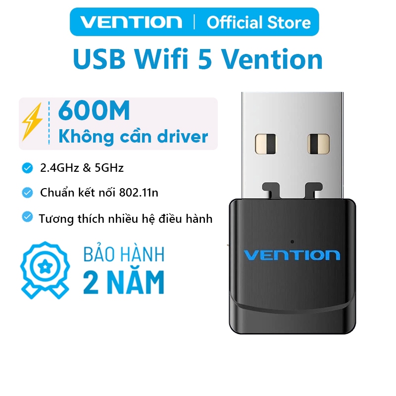 USB WiFi Vention Băng Tần Kép
