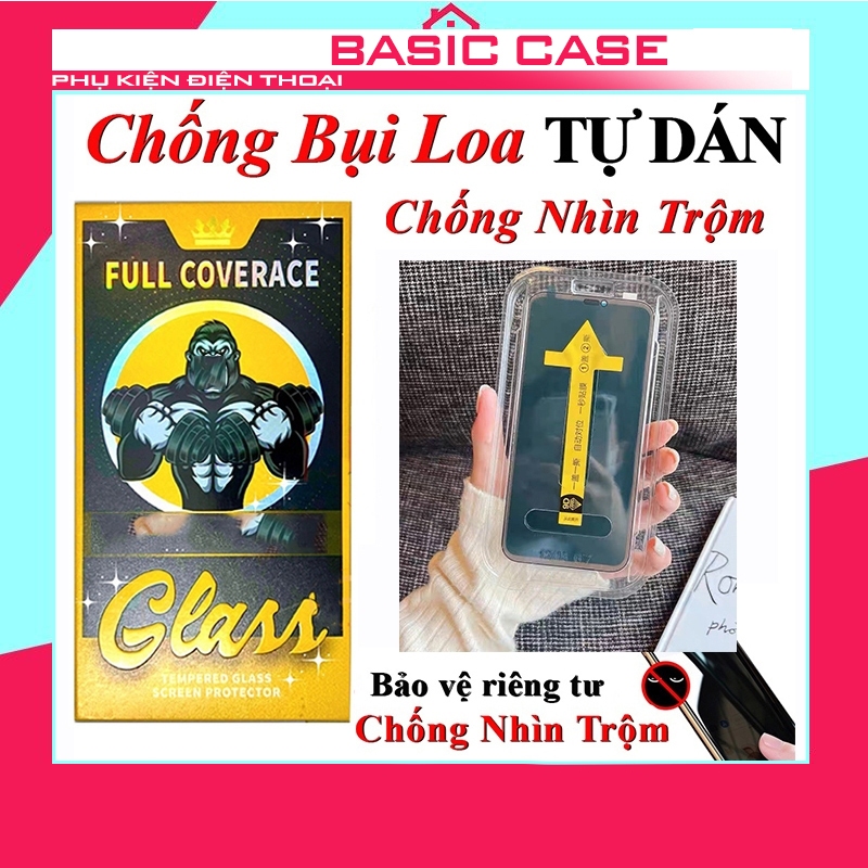 Kính cường lực chống nhìn trộm iPhone