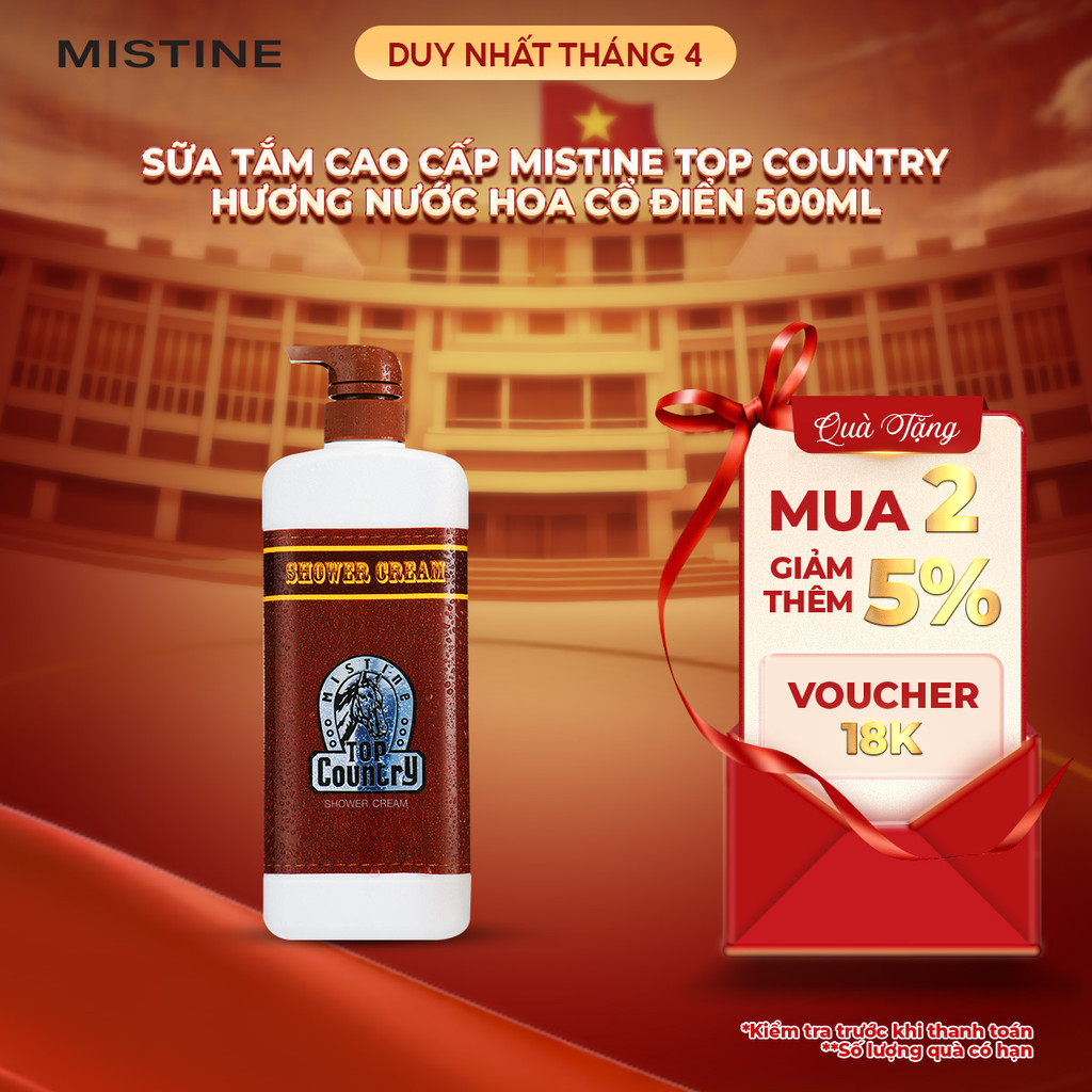 Sữa Tắm Mistine Top Country 500ml
