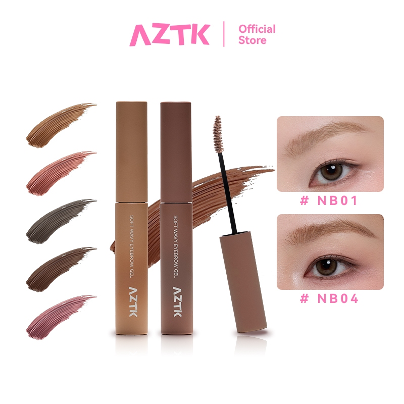 AZTK Mascara lông mày kẻ mày tự nhiên chống nước lâu trôi