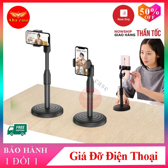 Giá Đỡ Điện Thoại Livestream Xoay 360 Độ