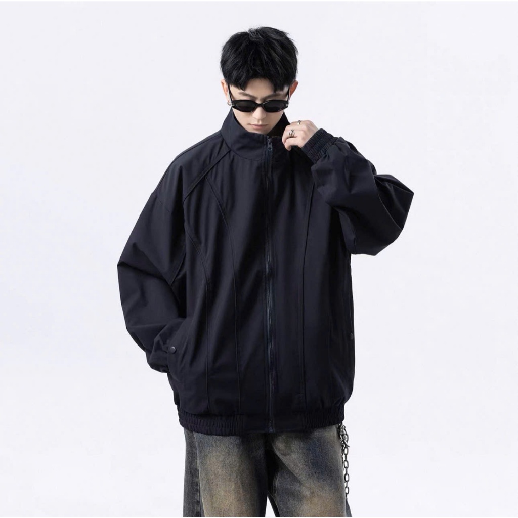 Áo khoác Bomber dù 2 lớp chống gió chống nước