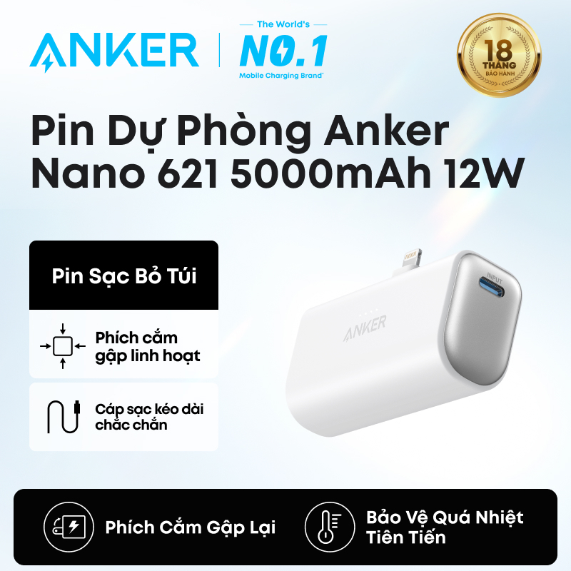 Pin Dự Phòng Anker Nano 5000 621