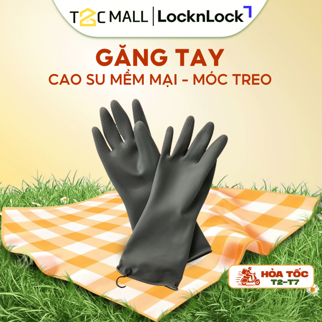 Găng tay rửa bát LocknLock cao su tự nhiên