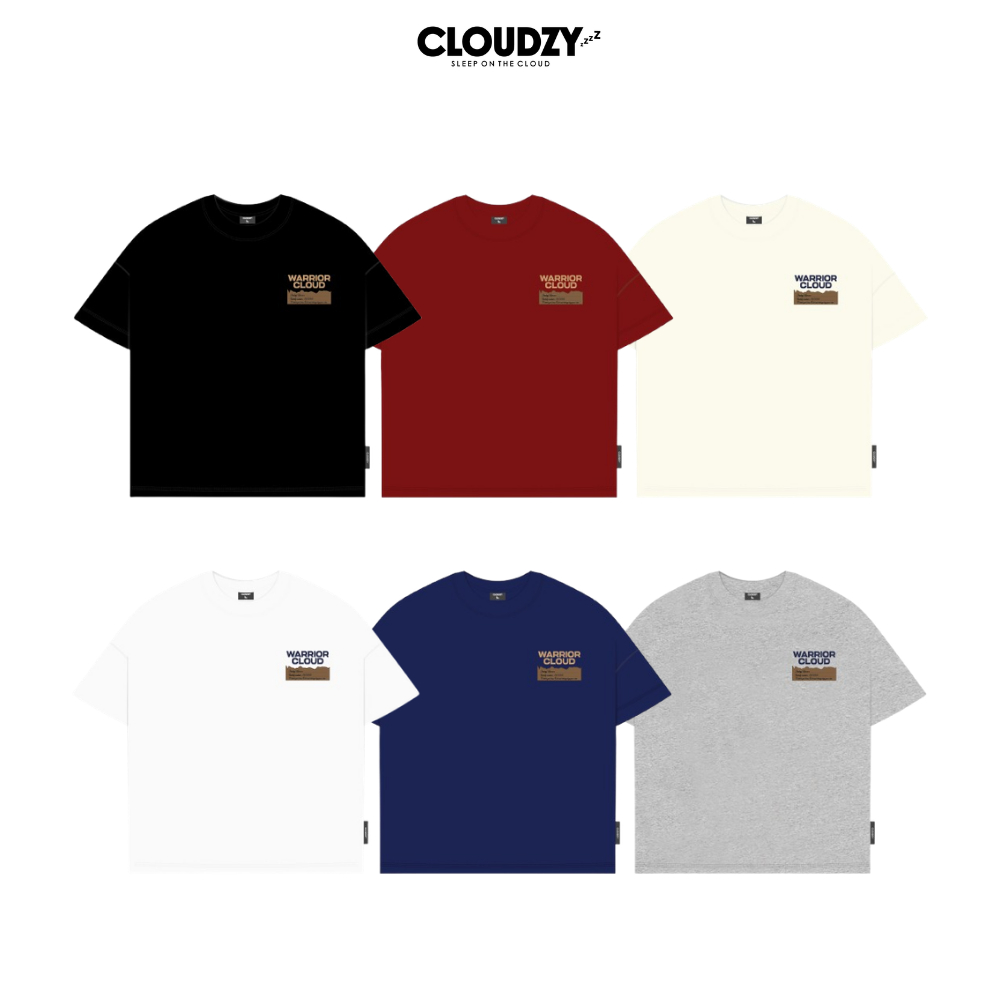 Áo thun boxy CLOUDZY local brand