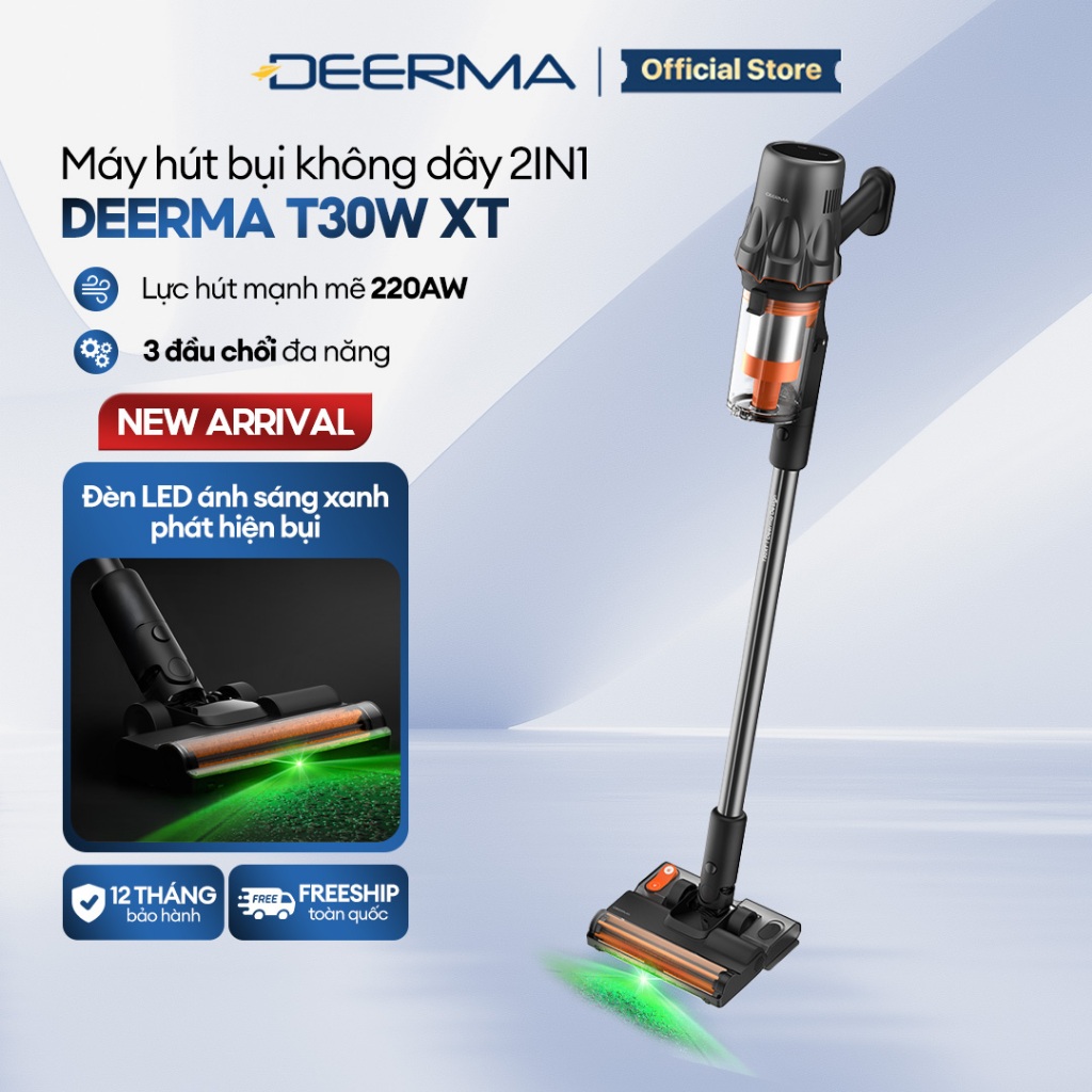 Máy hút bụi không dây Deerma T30W XT