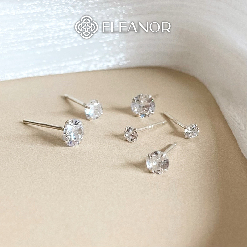 Bông tai nữ bạc 925 Eleanor Accessories