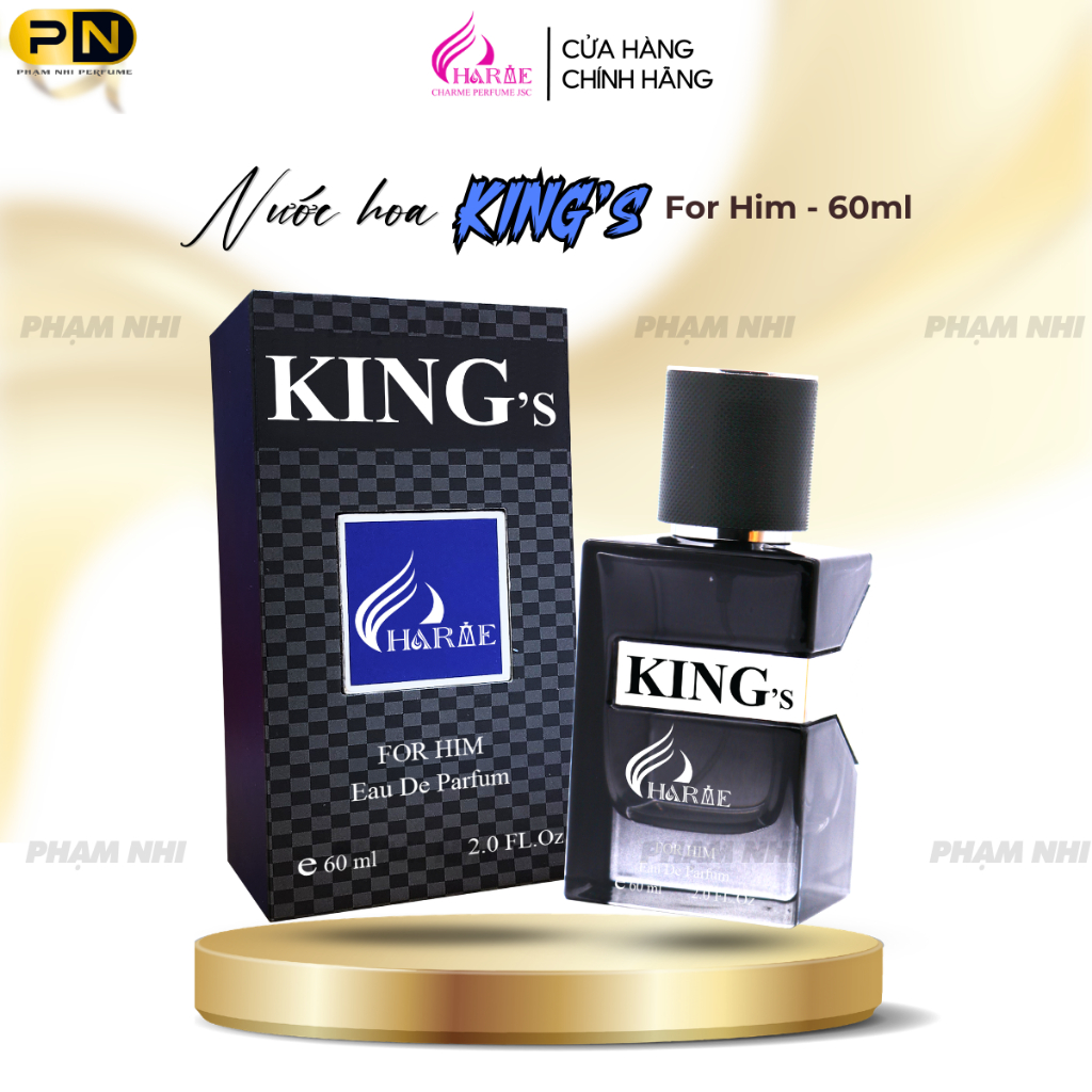 Nước hoa Charme KING's 60ml dành cho Nam