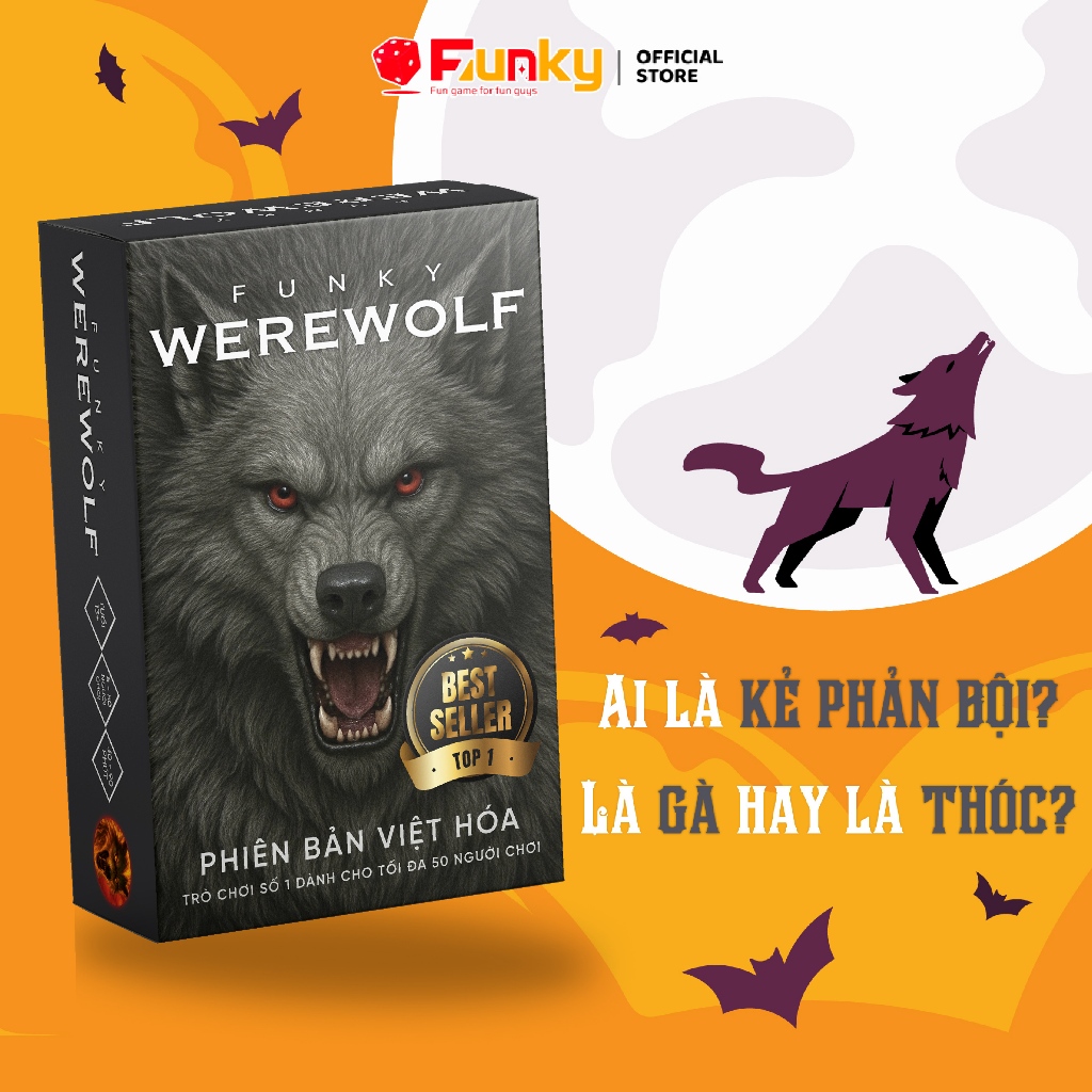 Bộ bài Ma Sói Deluxe Việt Hóa