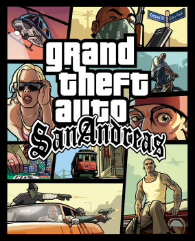Grand Theft Auto San Andreas Box Art